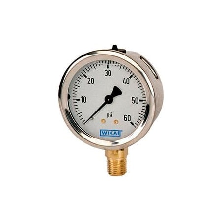 4 Type 213.53 200PSI Gauge - 1/4 NPT LM Stainless Steel